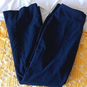 Dressbarn Women's Blue Highwaist Pants Size 6